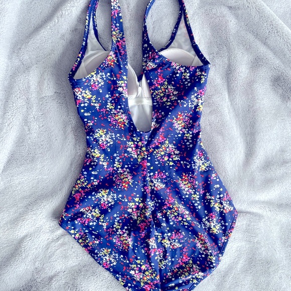 Boden Slimming One Piece Floral Swimsuit - Picture 3 of 3